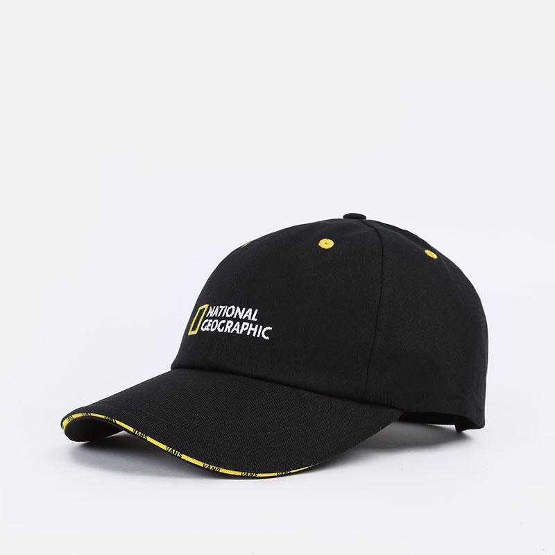  черная кепка Vans National Geographic Hat VA4RGOBLK - цена, описание, фото 1